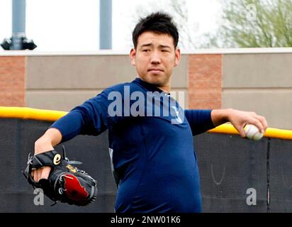 HANAMAKI, Japan - Yusei Kikuchi, a promising left-handed pitcher