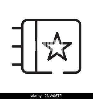 Calendar Outline Icon, Linear Calendar icon, Black and White Transparent, Time and Date Icons Stock Vector