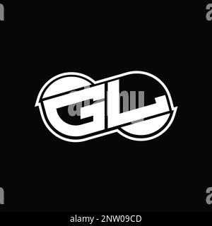 LG Logo monogram abstract infinity shape half round vector images ...