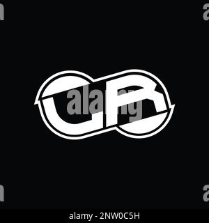 RL LR abstract vector logo monogram template Stock Photo - Alamy