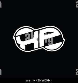 PX Logo monogram abstract infinity shape half round vector images ...