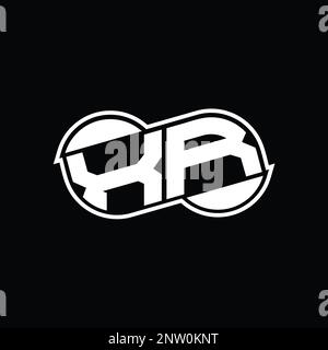 RX Logo monogram abstract infinity shape half round vector images ...