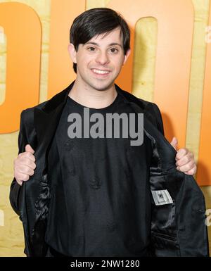 New York, United States. 28th Feb, 2023. Matthew Von Der Ahe attends the premiere of 'Champions' at AMC Lincoln Square Theater (Photo by Lev Radin/Pacific Press) Credit: Pacific Press Media Production Corp./Alamy Live News Stock Photo