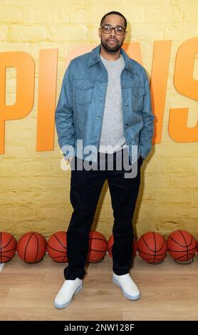 New York, United States. 28th Feb, 2023. Brawley 'Cheese' Chisholm attends the premiere of 'Champions' at AMC Lincoln Square Theater (Photo by Lev Radin/Pacific Press) Credit: Pacific Press Media Production Corp./Alamy Live News Stock Photo