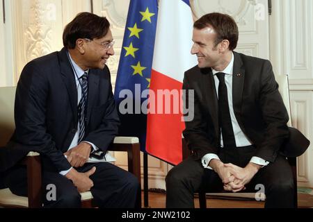 ArcelorMittal Chairman and CEO Lakshmi Mittal attends the 2019 Pritzker  Architecture Prize reception on May 24, 2019. Photo by  Hamilton/Pool/ABACAPRESS.COM Stock Photo - Alamy