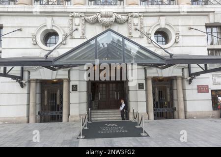 Waldorf Astoria Shanghai,China Stock Photo