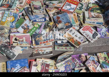 Flea market in Shanghai,China Stock Photo