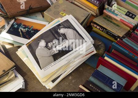 Flea market in Shanghai,China Stock Photo