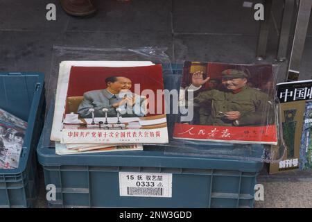 Flea market in Shanghai,China Stock Photo