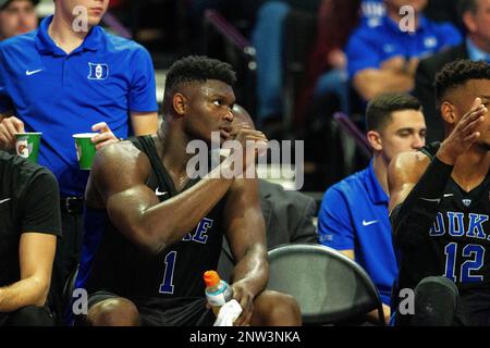 BASKETBALL JERSEY DUKE #1 ZION WILLIAMSON BLACK