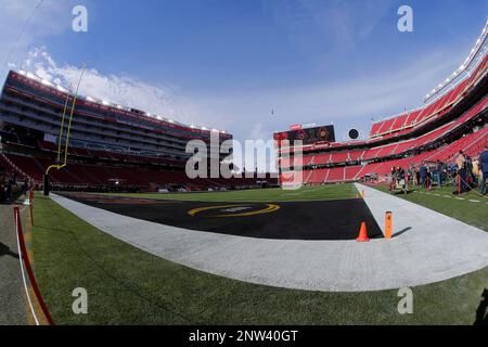 January 07, 2019: A general view of fan shop prior to College Football  Playoff National Championship game action between the Clemson Tigers and  Alabama Crimson Tide at Levi's Stadium in Santa Clara