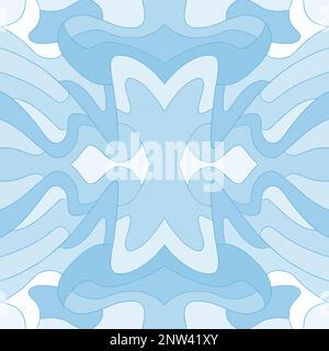 blue art wallpaper Stock Vector