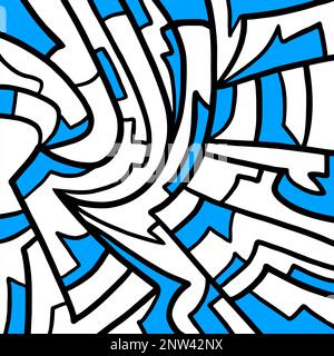 blue background art Stock Vector