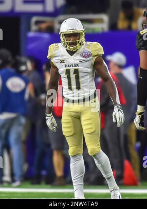 December 27, 2018 Houston, TX...Baylor Bear receiver, Denzel Mims (15