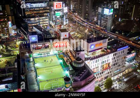View of Shibuya, Tokyo, Japan Stock Photo