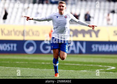 Croatian league football match between Rijeka and Hajduk Split, Stadion  Poljud, Split, Dalmatia, Croatia Stock Photo - Alamy