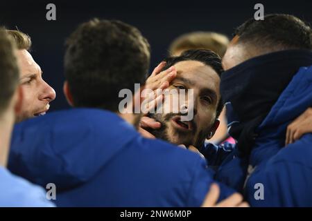Rome, Italy. 27th Feb, 2023. during the 24th day of the Serie A Championship between S.S. Lazio vs U.C. Sampdoria on February 27, 2023 at the Stadio Olimpico in Rome, Italy. Credit: Independent Photo Agency/Alamy Live News Stock Photo