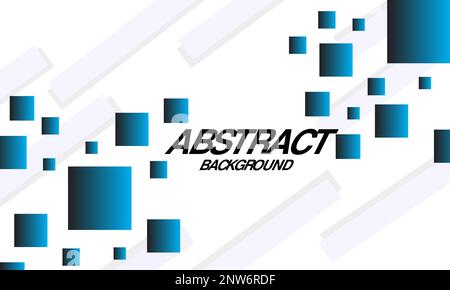 Dark BLUE vector template with rectangles. New abstract illustration with rectangular shapes. Modern template for your landing page. Stock Vector