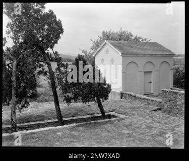 Oak Hill, Aldie vic., Loudoun County, Virginia. Carnegie Survey of the Architecture of the South. United States  Virginia  Loudoun County  Aldie vic, Estates. Stock Photo