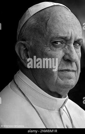 Vatican. March 23, 2022 - POPE FRANCIS during his wednesday general ...