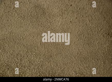 light gray background from genuine leather, solid gray background close-up Stock Photo