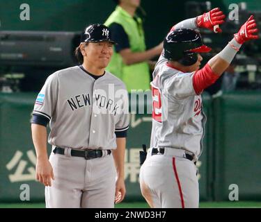 JapanBall on X: HBD Hideki Matsui! 🎉 Nicknamed Godzilla, Matsui's  career included 9 NPB All-Star Awards, 3 times as a Japan Series champion,  3 times Central League MVP, 2 MLB All-Star Awards