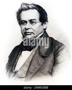 Emil Lenz, Heinrich Friedrich Emil Lenz (1804 – 1865), Emil Lenz or Heinrich Lenz, Russian physicist Stock Photo