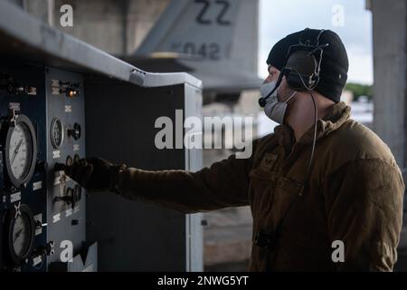 Airmen from the 18th Equipment Maintenance Squadron, Aerospace Ground ...