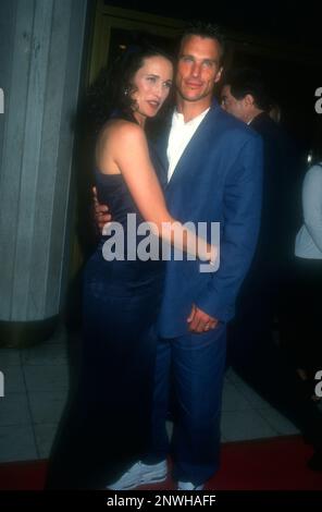 Andie MacDowell in the movie Multiplicity, 1996 Stock Photo - Alamy
