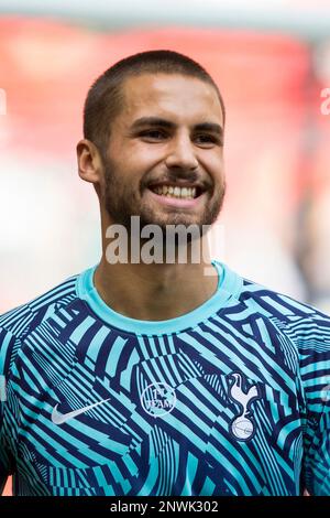 September 15, 2018 - London, United Kingdom - Michel Vorm of Tottenham Hotspur during the pre-match warm-up during the Premier League match at Wembley Stadium, London. Picture date 15th September 2018. Picture credit should read: Craig Mercer/Sportimage(Credit Image: © Craig Mercer/CSM via ZUMA Wire) (Cal Sport Media via AP Images)