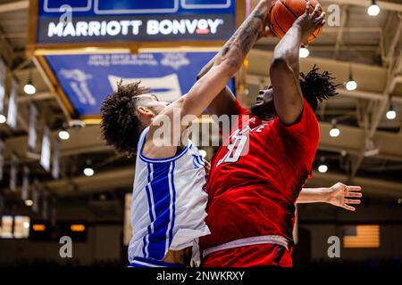 February 28, 2023: North Carolina State Wolfpack guard Jack Clark