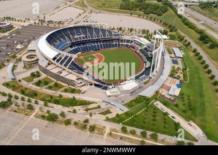 KC Royals share drone video of Kauffman stadium