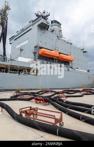 Crete, fleet replenishment oiler, Greece, Military Sealift Command ...