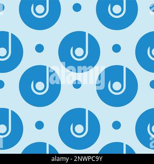 fish jail bait seamless blue background vector Stock Vector