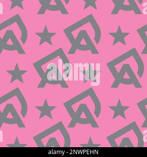 letter da star seamless background clothing vector Stock Vector