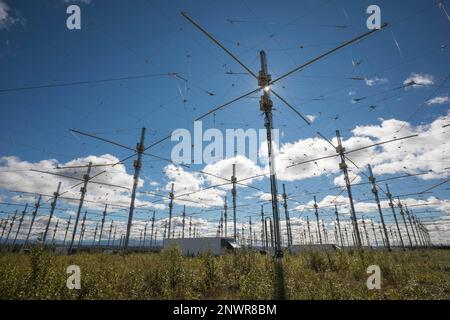 High Frequency Active Auroral Research Program site Stock Photo - Alamy