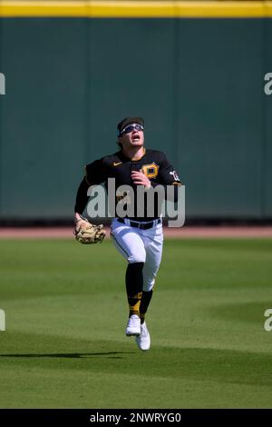 This is a Wednesday, March 16, 2022 photo of outfielder Jack Suwinski of  the Pittsburgh Pirates baseball team in Bradenton, Fla. (AP Photo/Lynne  Sladky Stock Photo - Alamy