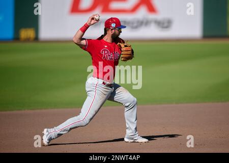 Philadelphia Phillies third baseman Weston Wilson (77) during a