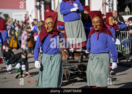 Fools Guild Schartenberghexen from Eisental at the Great Carnival ...