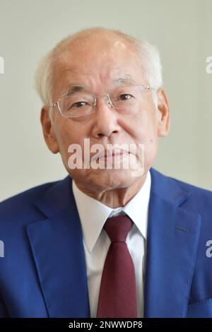 IIJ (Internet Initiative Japan Inc.) President Koichi Suzuki poses