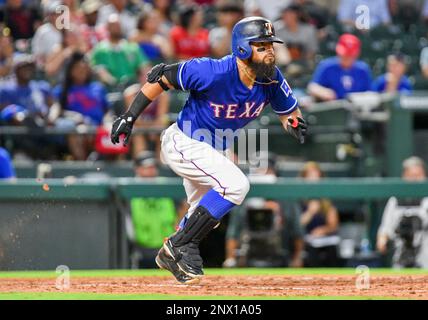 Jun 27, 2018: Texas Rangers catcher Isiah Kiner-Falefa #9 during