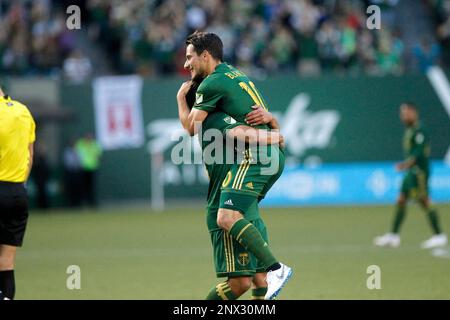 Portland, Oregon - June 6, 2018 : Portland Timbers vs San Jose