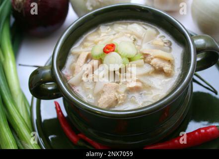 Sour Spicy Soup Stock Photo