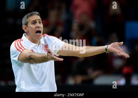 RJ - Rio de Janeiro - 07/05/2018 - NBB 2017/2018 - FLAMENGO X MOGI DAS  CRUZES - Olivinha Flamengo player during match between Flamengo and Mogi  das Cruzes by NBB 2017/2018 at