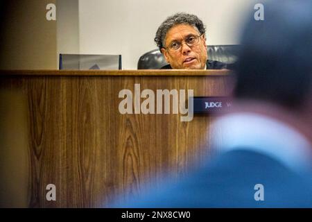 https://l450v.alamy.com/450v/2nx8cw0/judge-william-h-crawford-ii-listens-to-the-ongoing-preliminary-examination-of-dr-eden-wells-on-monday-april-23-2018-at-in-judge-william-crawford-courtroom-in-genesee-county-district-court-in-flint-wells-faces-charges-of-obstructing-justice-and-lying-to-a-peace-officer-in-connection-with-her-handling-of-the-flint-water-crisis-bronte-wittpennthe-flint-journal-mlivecom-via-ap-2nx8cw0.jpg