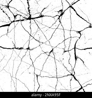 Grunge style cracked texture background Stock Vector