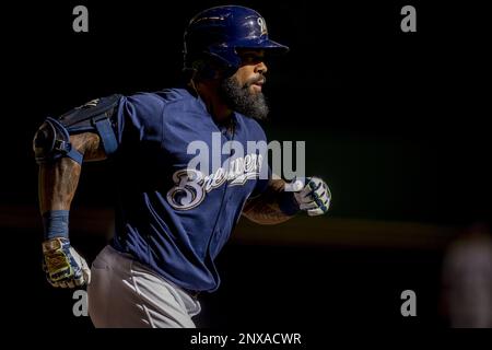 MILWAUKEE, WI - APRIL 07: Home Plate umpire Adam Hamari (78) calls a pitch  clock violation during a game between the Milwaukee Brewers and the St.  Louis Cardinals at American Family Field