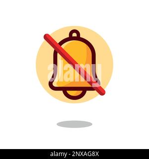 notification bell vector . Stock Vector