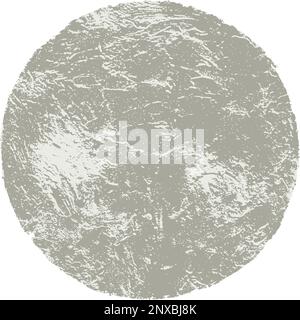 Background with a circle shape and grunge texture. Stock Vector