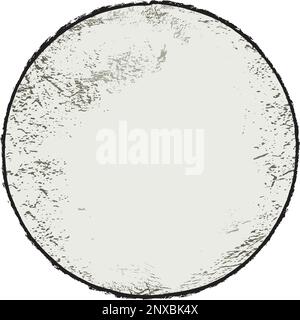 Background with a circle shape and grunge texture. Stock Vector